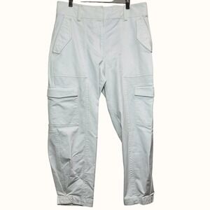 Derek Lam 10 Crosby Womens‎ Elian White Utility Stretch Cargo Pants Women's 14